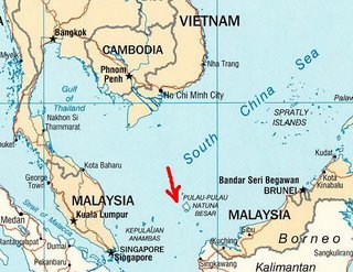 Natuna, Sebagian Perairannya Diklaim China 